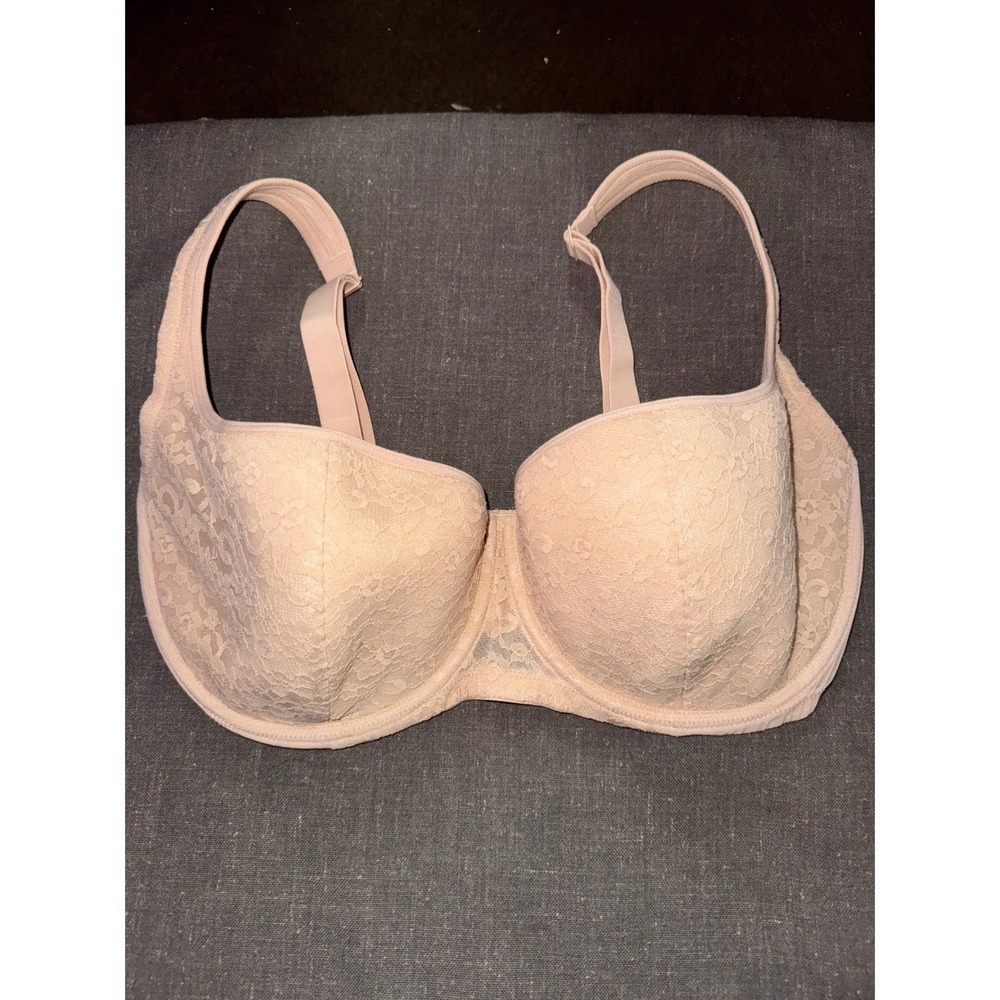 Dobreva nude lace lightly padded full coverage‎ bra | MSRP $49|worn once 36G